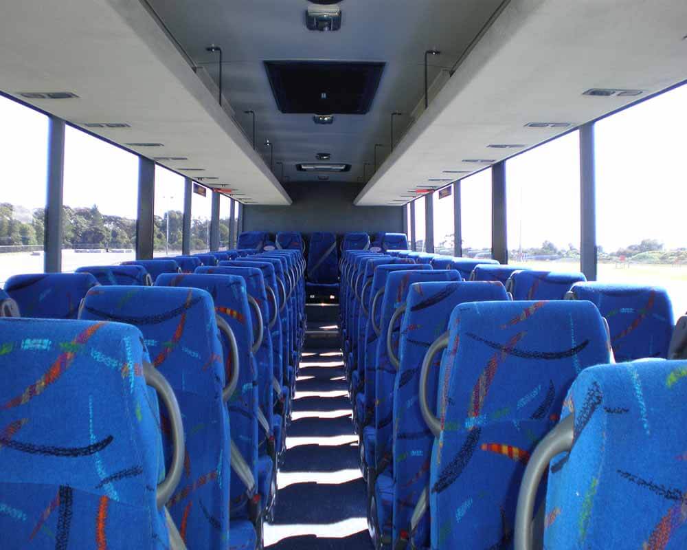 Charter Bus Inside